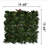 Artificial Leaf Laurel Polyethylene Screen Decorative Fence Panel