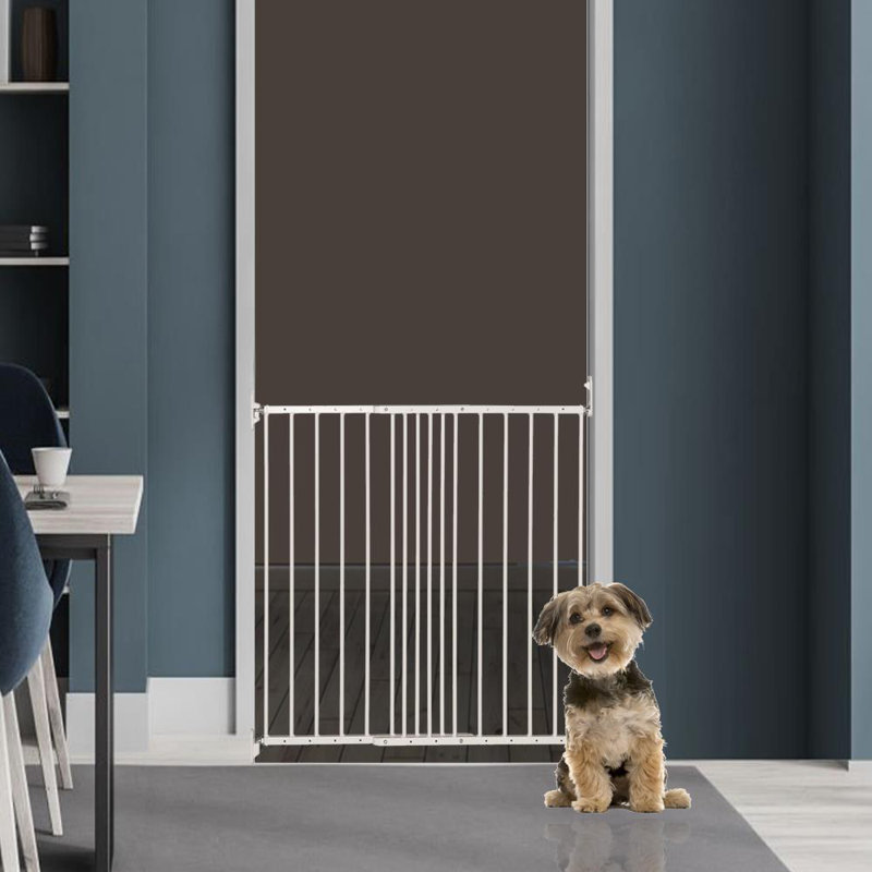 Metal Pet Gate Accessory, White