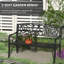 Banc de patio extérieur