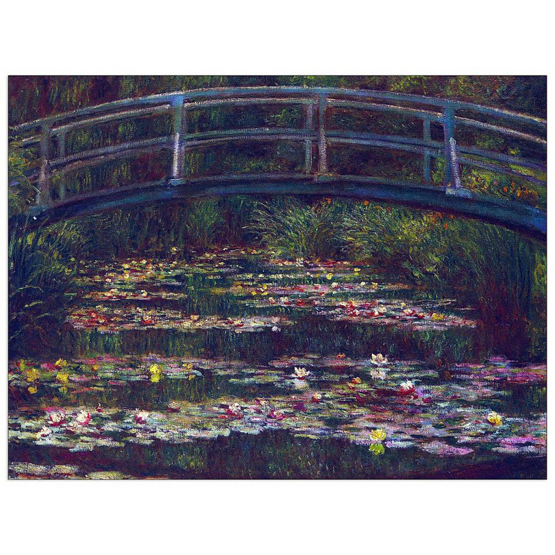 Claude Monet - Wrapped Canvas Painting, 90cm H x 120cm W x 1.8cm D