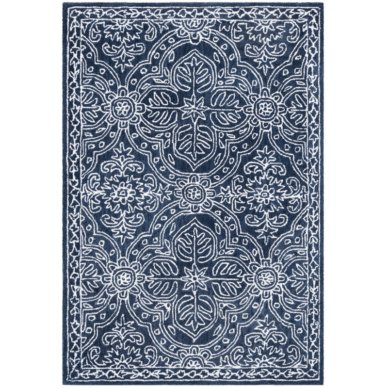 Etienne Lauren Ralph Lauren Hand Tufted Wool Oriental Rug, Rectangle 4' x 6'