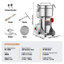 1000g Commercial Spice Grinder Electric Grain Mill Grinder High Speed