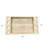Hanneman Winfield Rectangular Wooden Serving Tray