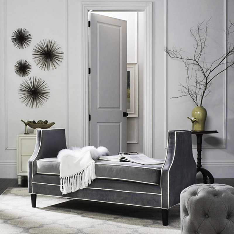 Canapé Waltman, Gris foncé