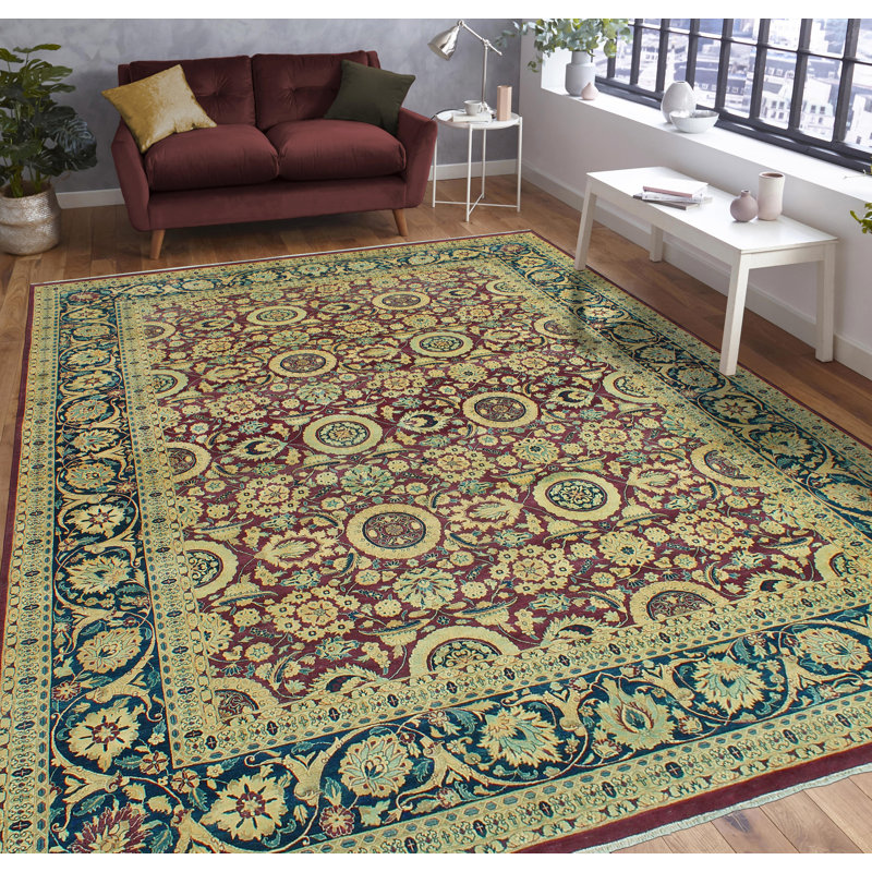 Tapis bourgogne perse Dhamar