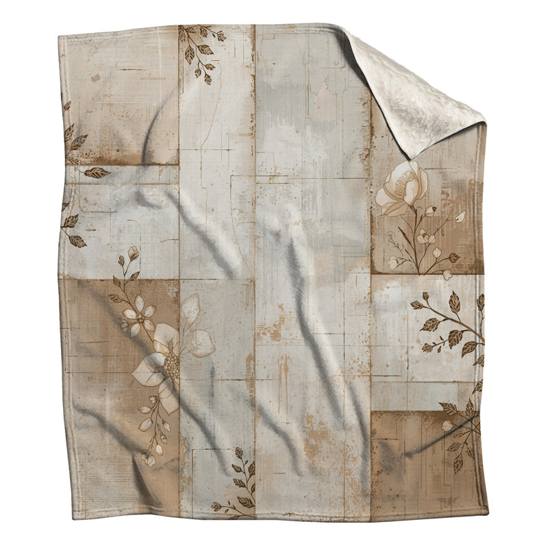 Couvertures florales, L 50 po x H 60 po