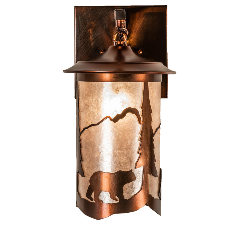 Rustic Lodge 1 - Light Armed Sconce