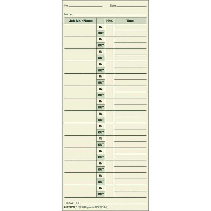 Job Cards