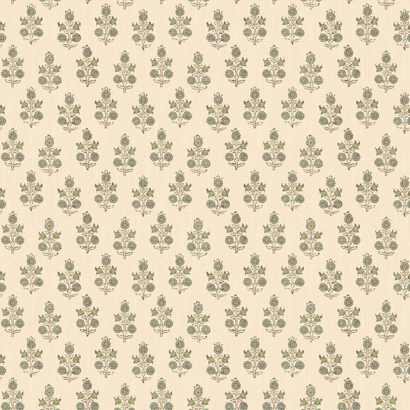 32.82' L x 27.58" W Wallpaper Roll, Aqua