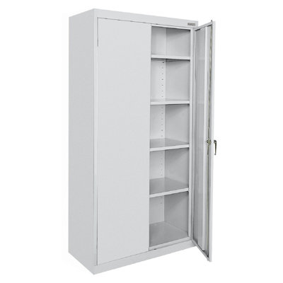 Classic Series 36 " Wide 5 - Shelf Storage Cabinet with