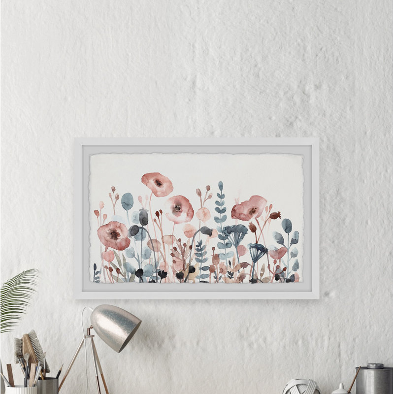 Lovely Flowers - Single Picture Frame Painting, 61cm H x 91cm W x 3.81cm D