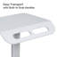 Chariot pour ordinateur portable à hauteur ajustable Vitalize