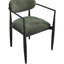 Chaise de salle à manger rembourrée en tissu Riccio Performance-790394341-790394322