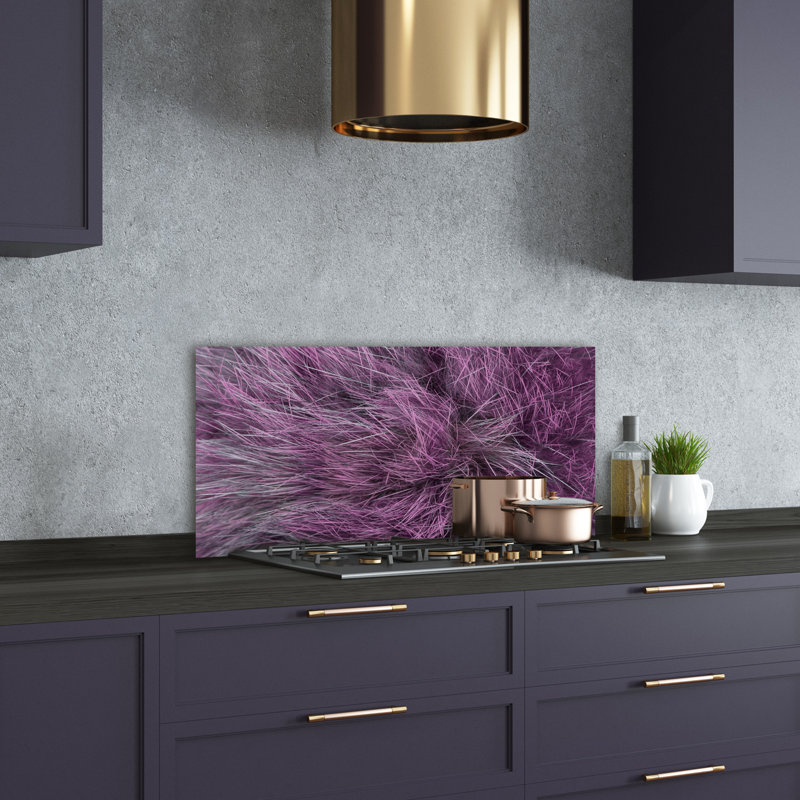 50cm W x 100cm L Glass Peel and Stick Panel