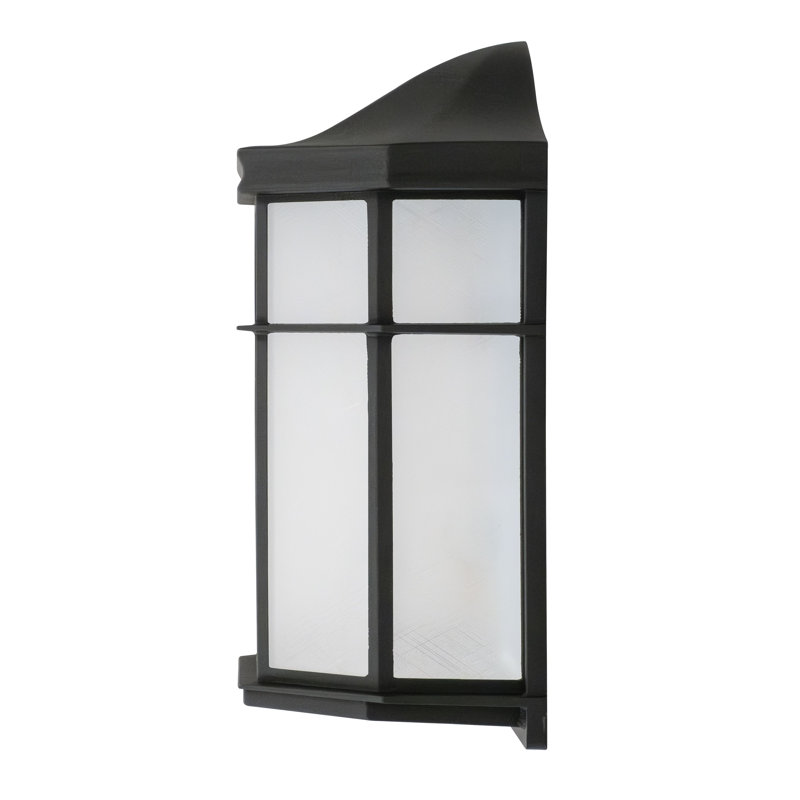 Emberto LED Geometric Pocket Lantern Outdoor Wall Sconce