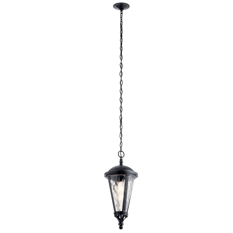 Lanterne suspendue d'extérieur 1 lumière Poteau