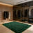 Shag Area Rugs for Living Room, 6x9 ft Soft Fluffy Rugs for Bedroom, Nursery, Kids Room Home Decor, Dark Green-2071475025