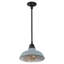 Luminaire suspendu d'extérieur à DEL intégré à 1 ampoule 9,25 po Mamani-2095200972