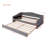 Teddy Fleece Upholstered Daybed With Light And Trundle (Daybed)-1152555488-1152555487