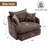41''Modern Oversized Chenille 360° Swivel Accent Chair-2137959599