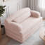 Canapé-lit en velours côtelé pliable - canapé convertible en mousse haute densité (rose)-133411923-133411934