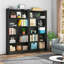 Bibliothèque moderne 70,87 "à 6 niveaux avec rangement pour le salon-1207463797-1207463784