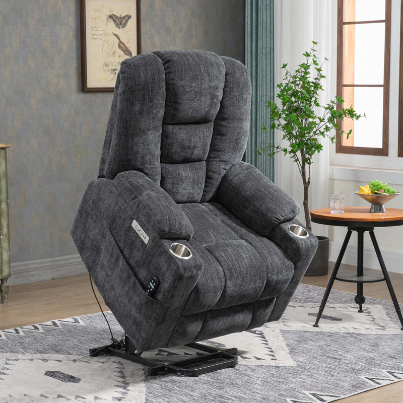 Fauteuils inclinables, Gris chenille