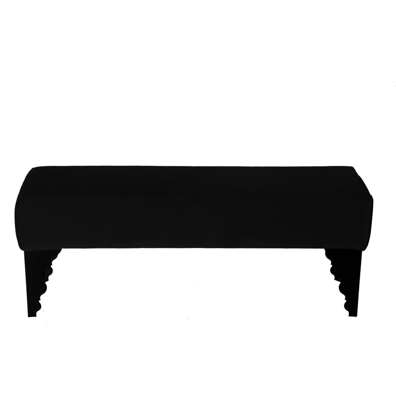 Artedeco Upholstered Bench, Black