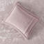 Édredon mauve / très grand pourpre pour chambre à coucher, velours froissé avec,, lavable à la machine