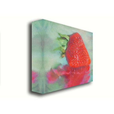 Fraise glacée par Hal Halli. Estampe numérique