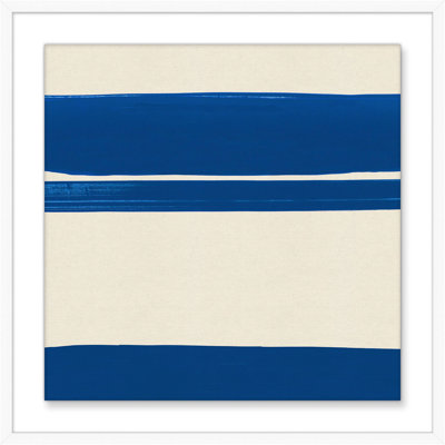 The Blues 1 Framed Painting Canvas