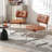 Aveon 19.3" H Mid-Century Modern Tufted Faux Leather Side Dining Chair with Steel Frame-353112185-375947237