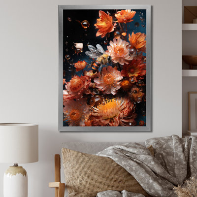 «Colorful Bee III», reproduction d'art sur toile