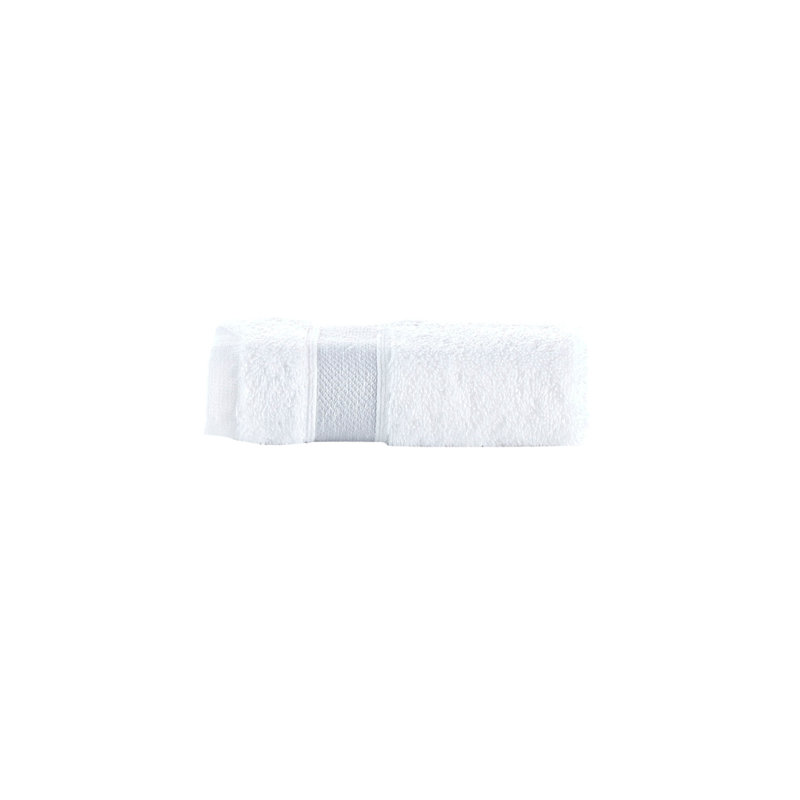 Turkish Cotton Plush Jacquard Washcloth, Silver