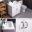Meuble-lavabo simple sur pied Chrisna 30' avec comptoir en pierre