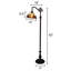 Lampe sur pied en arche 62" Quinley