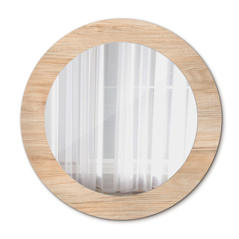 Huldar Glass Flat Wall Mirror