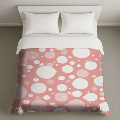 Housse de couette à pois