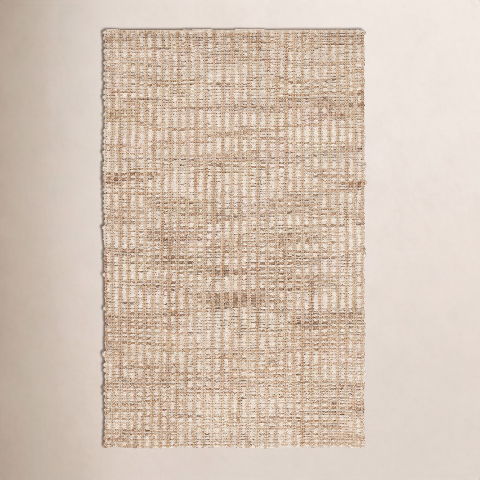 Ellport Hand-Loomed Striped Jute Rug, Rectangle 6' x 9'