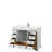 Deborah 48'' Single Bathroom Vanity with Marble Top-51712353-80218489-98260258