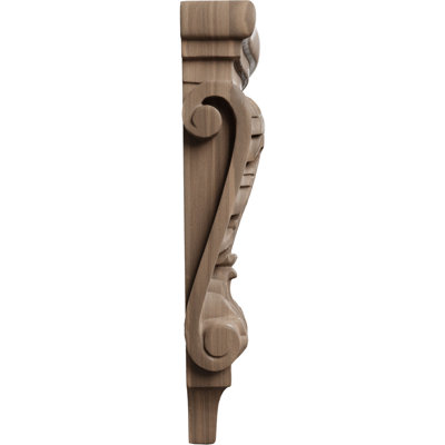 10'' H x 4.75'' W x 1.75'' D Wood Bracket / Corbel