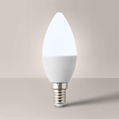 4W E14 LED Candle Light Bulb Frosted