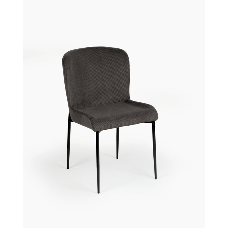 47cm H Side Chair, Dark Grey