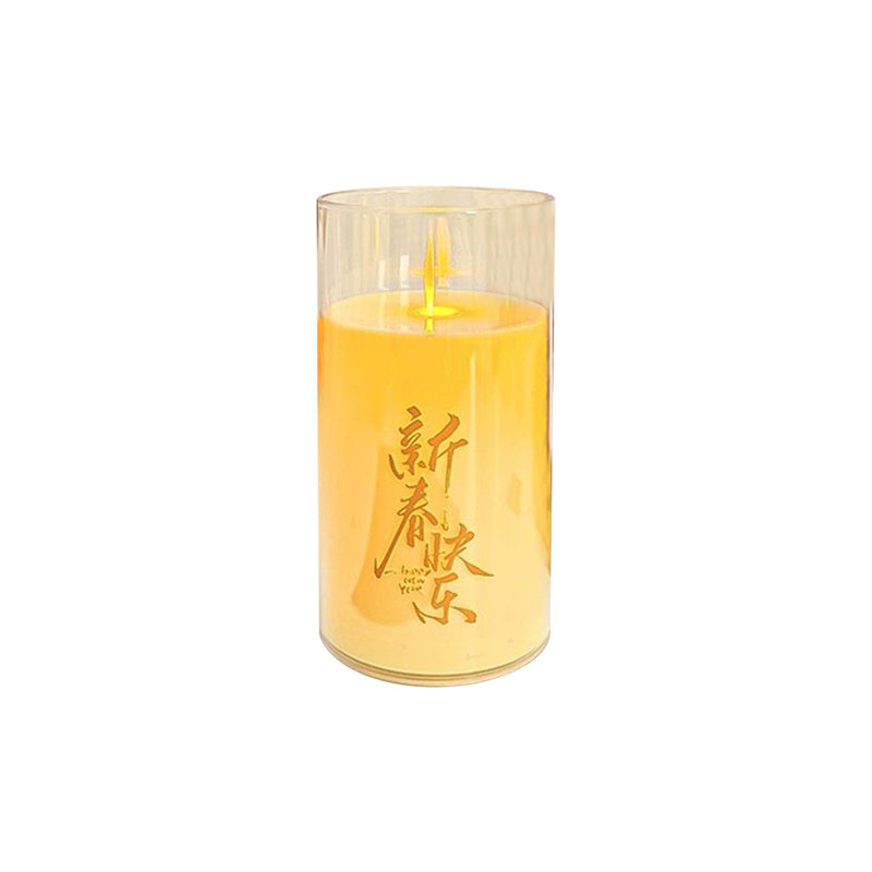 Simulation Acrylic Candle Lamp Electronic Candle Lamp Bedside Lamp Small Ornament