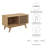 Modway Render Mid-Century Modern Vinyl Record Display Stand-1630867526