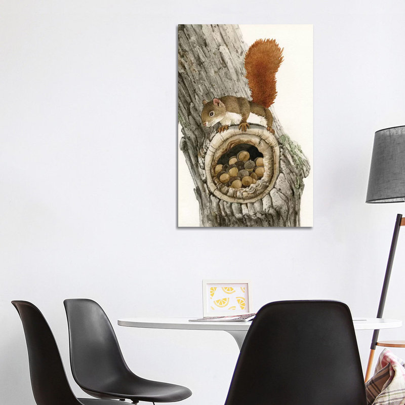 The Nut Collector by Tracy Lizotte - Wrapped Canvas Painting, 101.6 cm H x 66.04 cm W x 1.91 cm D