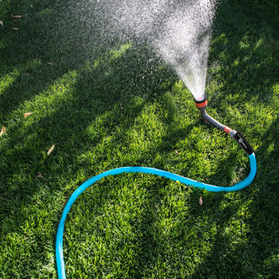 Dazzle Bright 50 Ft Rv Water Hose, 5/8'' Garden Water Hose Premium Drinking Water Hose Leak Free, No Kink And Flexible Camper Hose For Rv Camper Truck And Car, Blue
