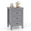 46cm W Manufactured Wood Bedside Table