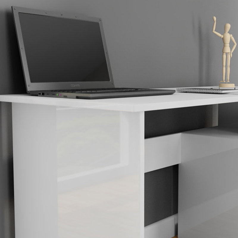 Metal Base Computer Desk