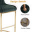 Besik Counter Stool with Metal Frame-1301920750